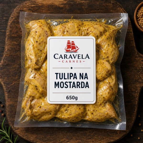 Meio De Asa (Tulipa) - Temperado - 650g