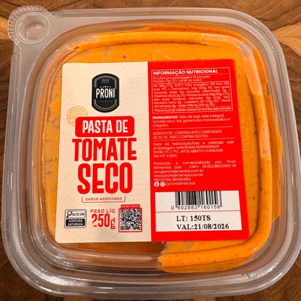 PASTA DE TOMATE SECO 250g