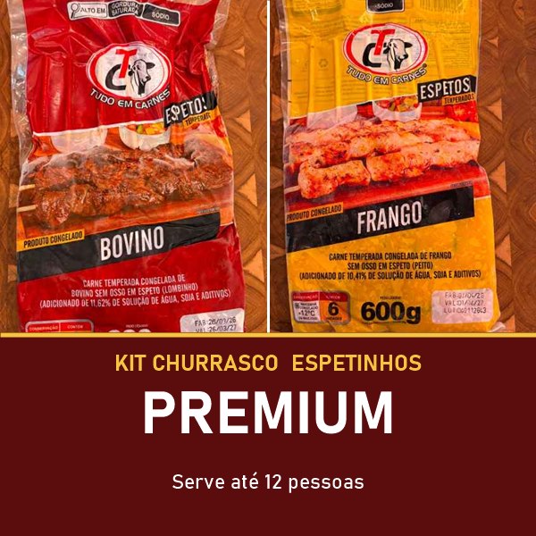 KIT ESPETINHOS PREMIUM